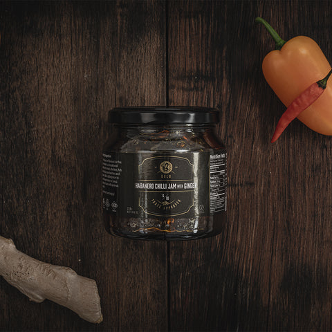 Habanero Chilli Jam with Ginger