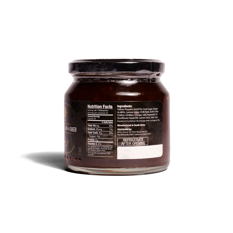 Habanero Chilli Jam with Ginger