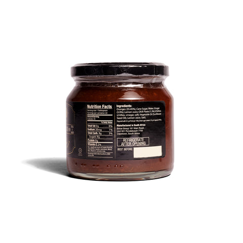 Orange Marmalade with Chilli and Ginger