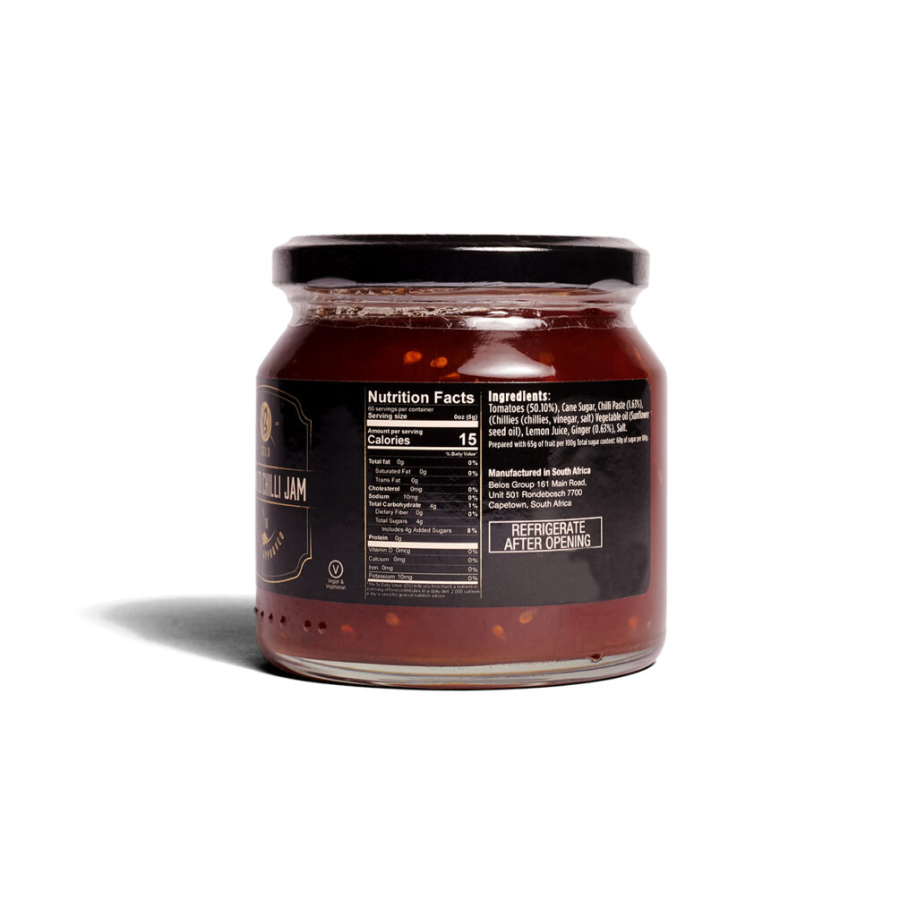 Belos Sauces tomato-chilli-jam-gold-rear